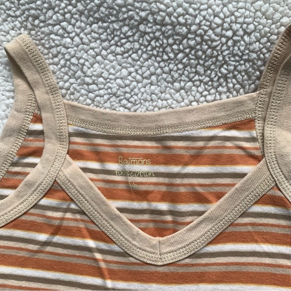 Reitmans Striped Cotton Tank - Picture 2 of 5
